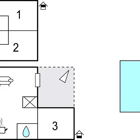 Prázdninový dům Beautiful In Skabrnja With Wifi Skabrnje